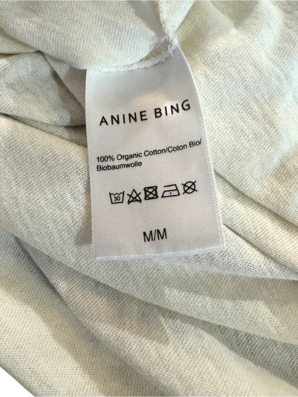 ANINE BING Off White Hudson Tee - Terry O'Neill x Brigitte Bardot - Medium - Picture 12 of 13